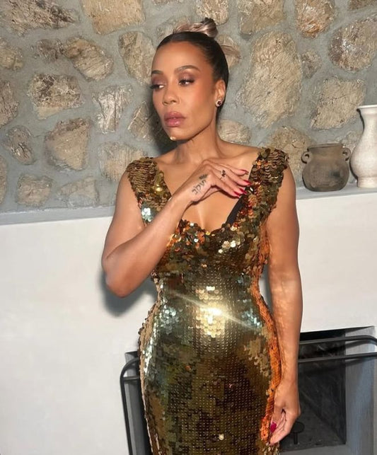Karen Pittman Wears Goshwara at The Gracie Awards