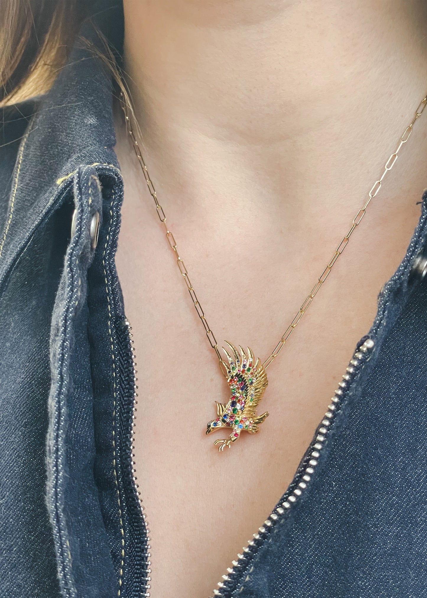 Eagle Pendant-Brooch