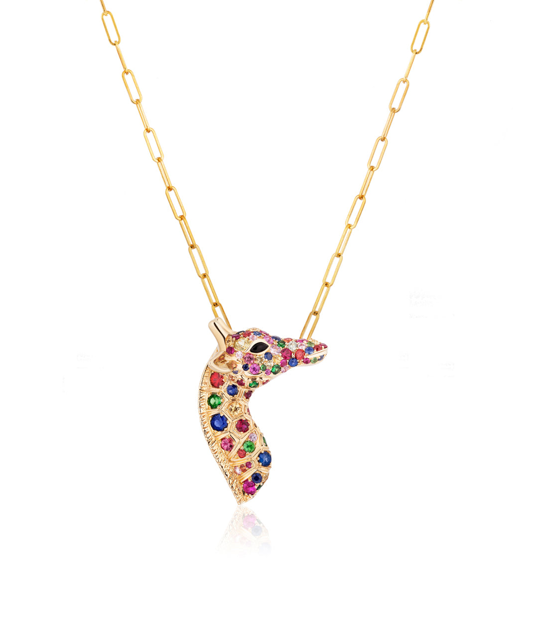 Giraffe Pendant-Brooch