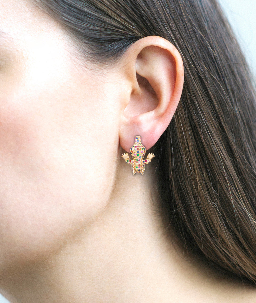 Crocodile Earrings