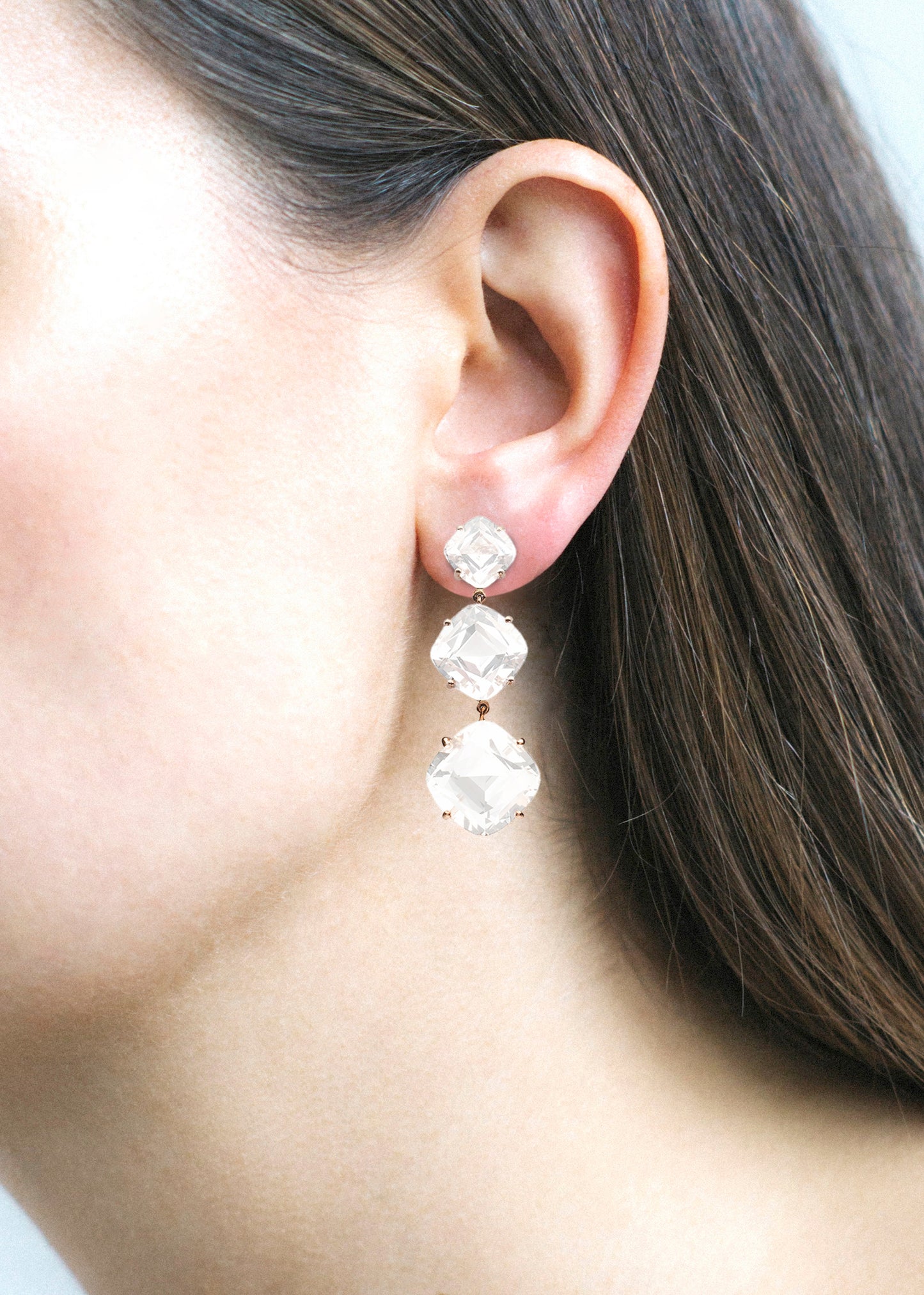 Yellow gold-Moon Quartz