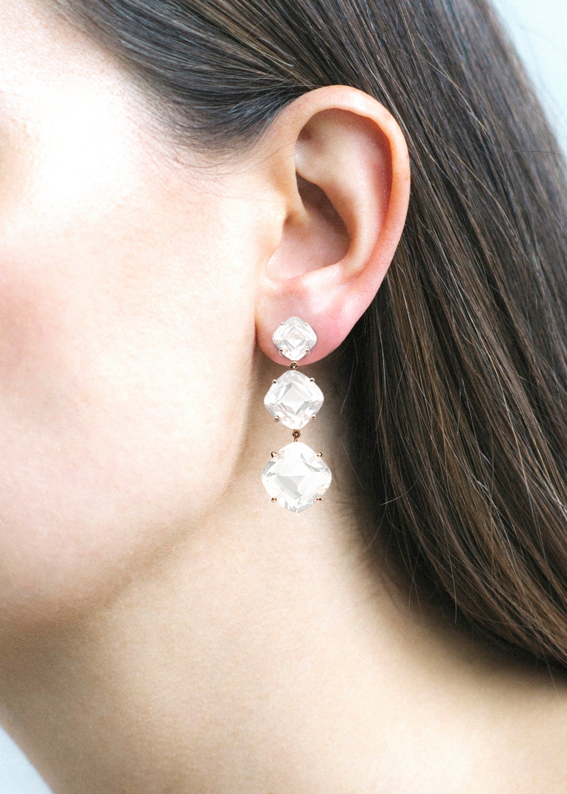 Yellow gold-Moon Quartz