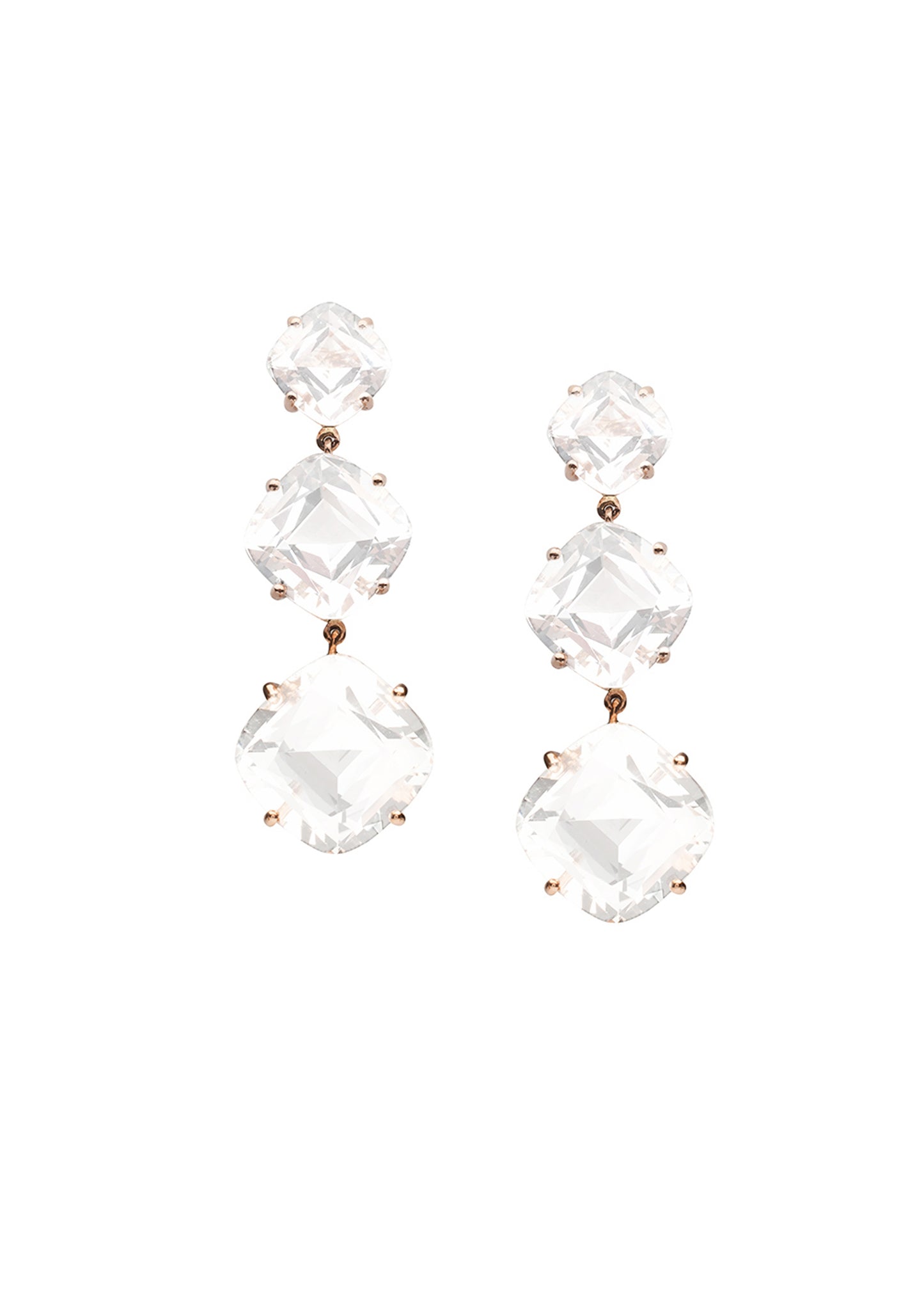 Yellow gold-Moon Quartz