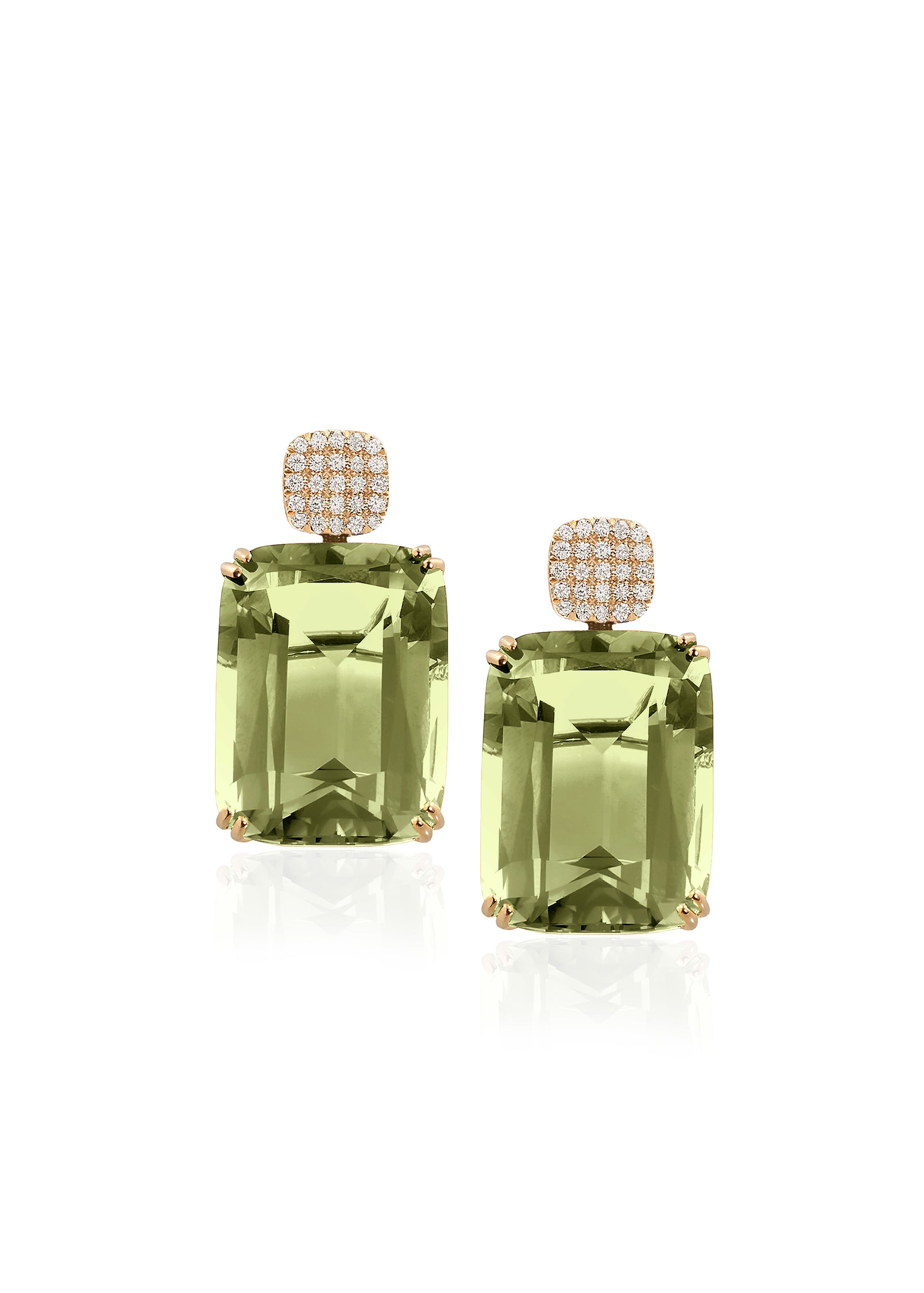 Yellow gold-Prasiolite