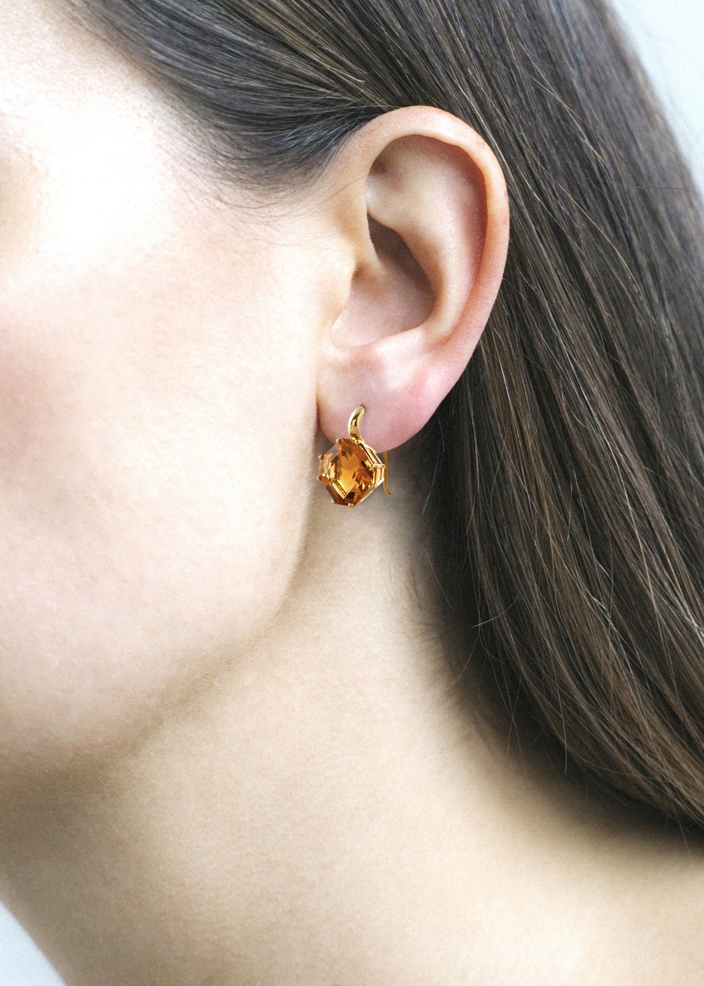 Yellow gold-Citrine