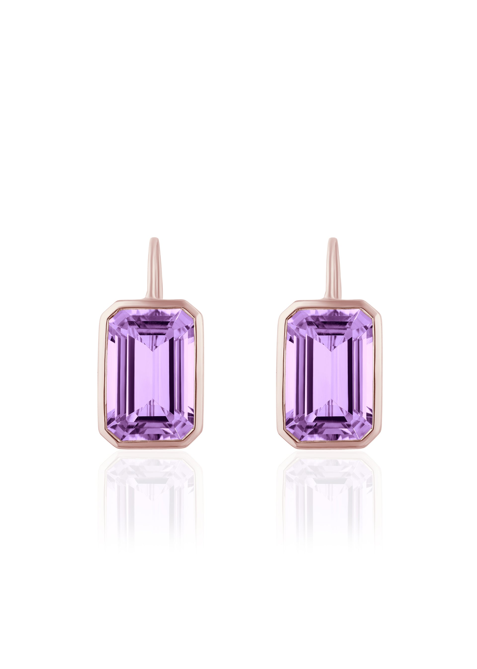 Rose gold-Lavender Amethyst