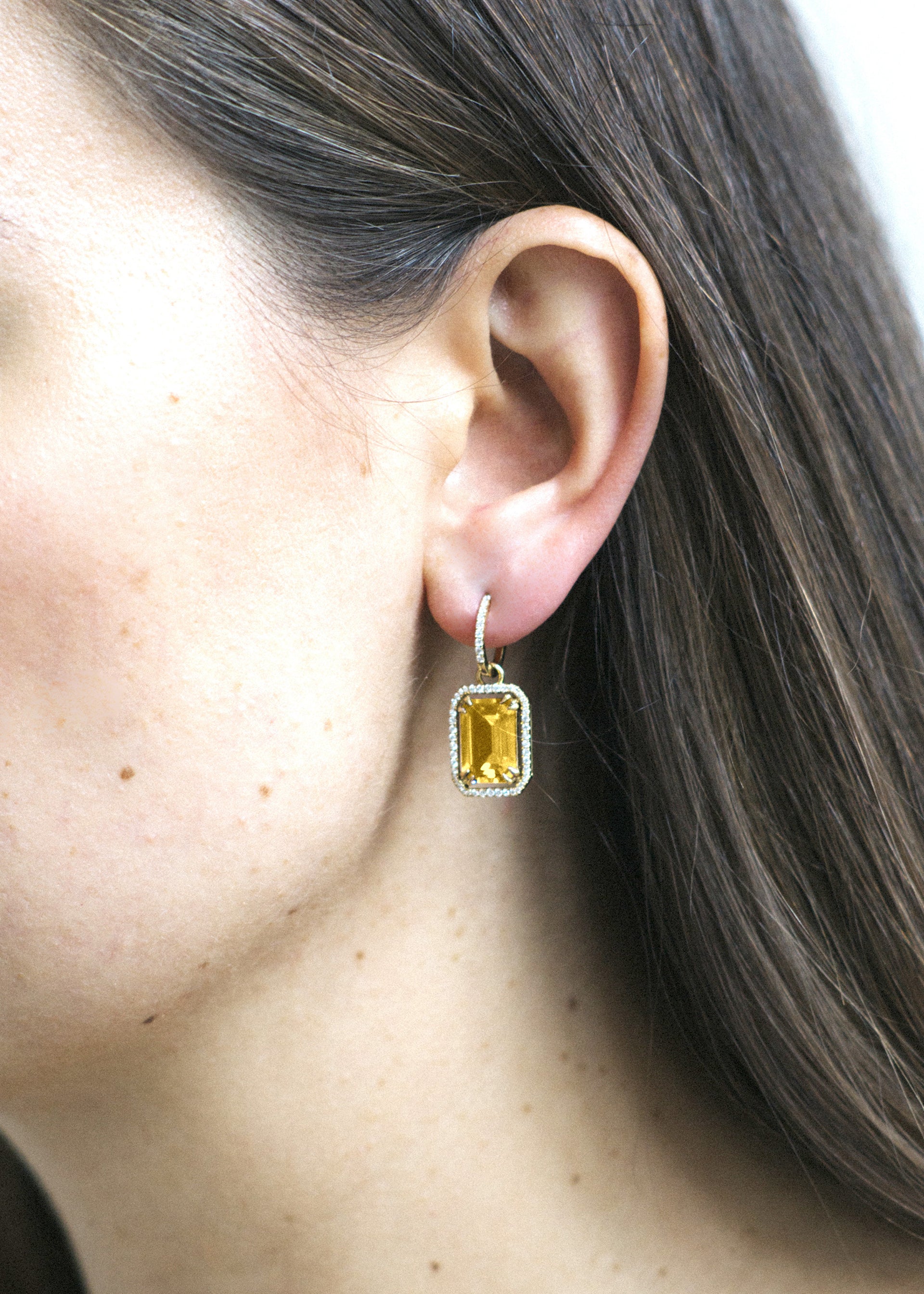 Yellow gold-Citrine