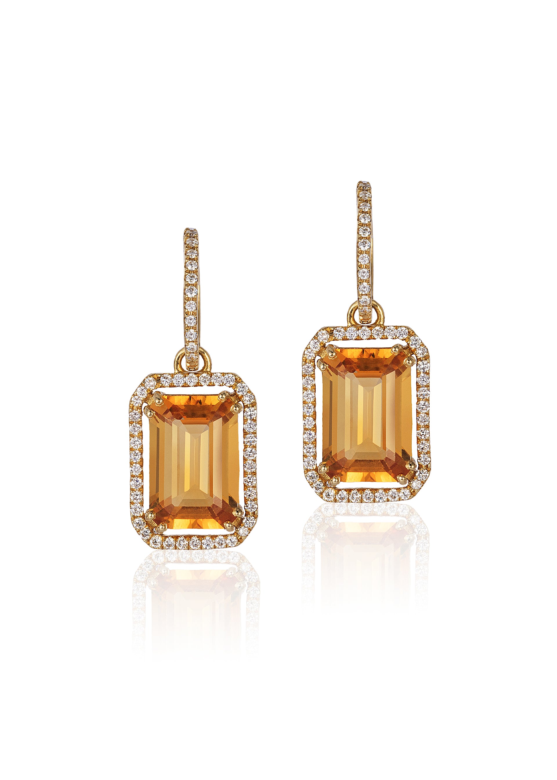 Yellow gold-Citrine