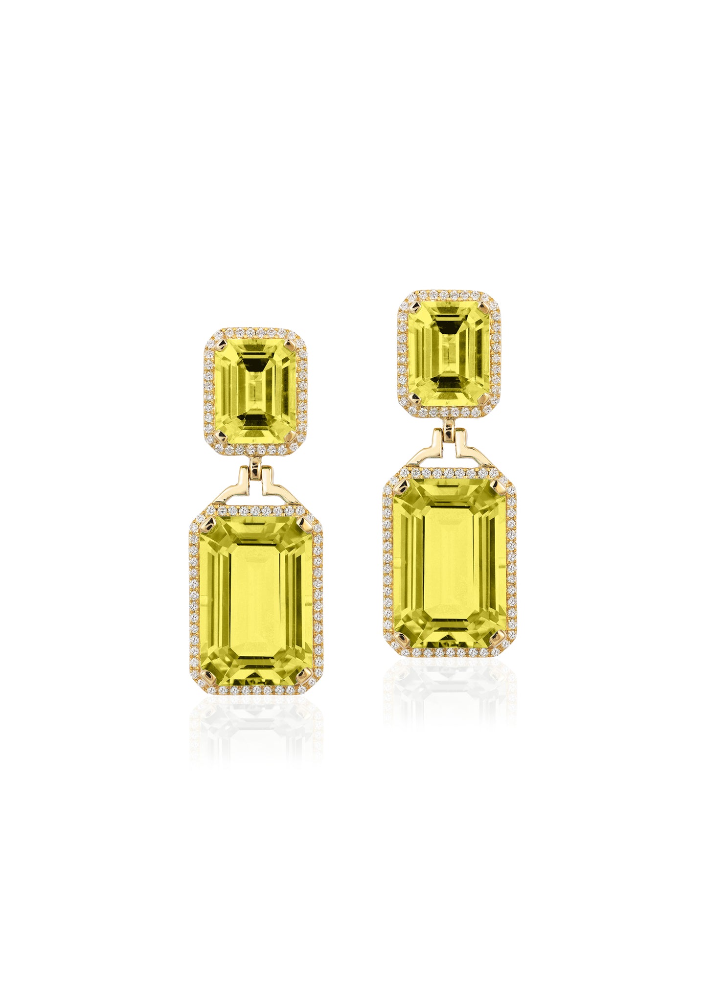 Yellow gold-Lemon Quartz