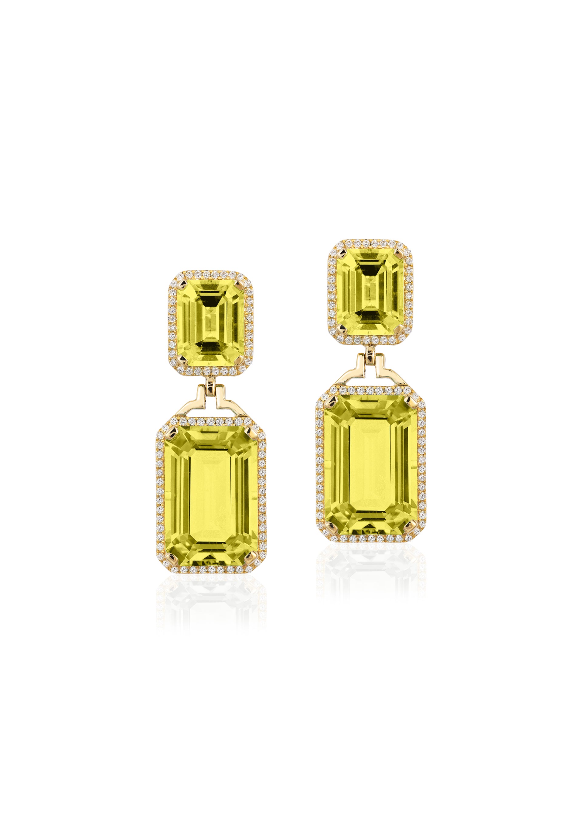 Yellow gold-Lemon Quartz