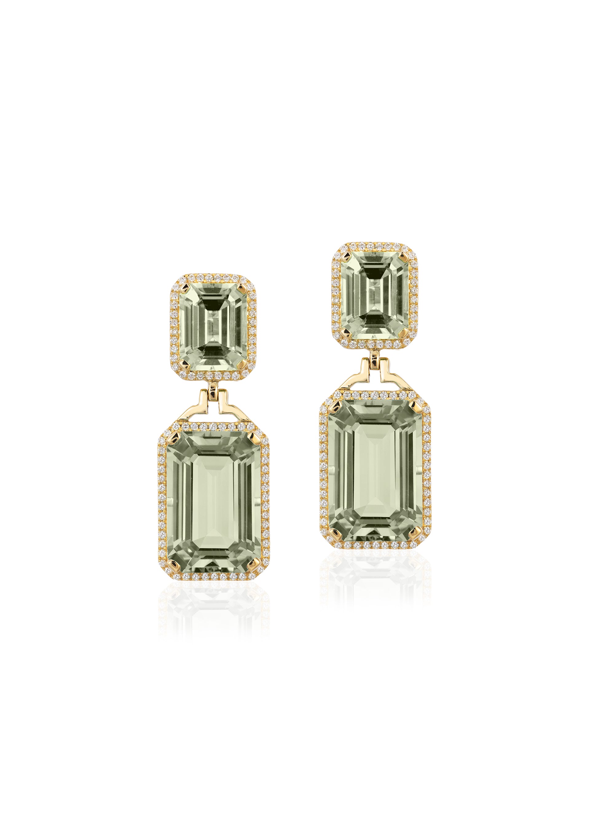 Yellow gold-Prasiolite