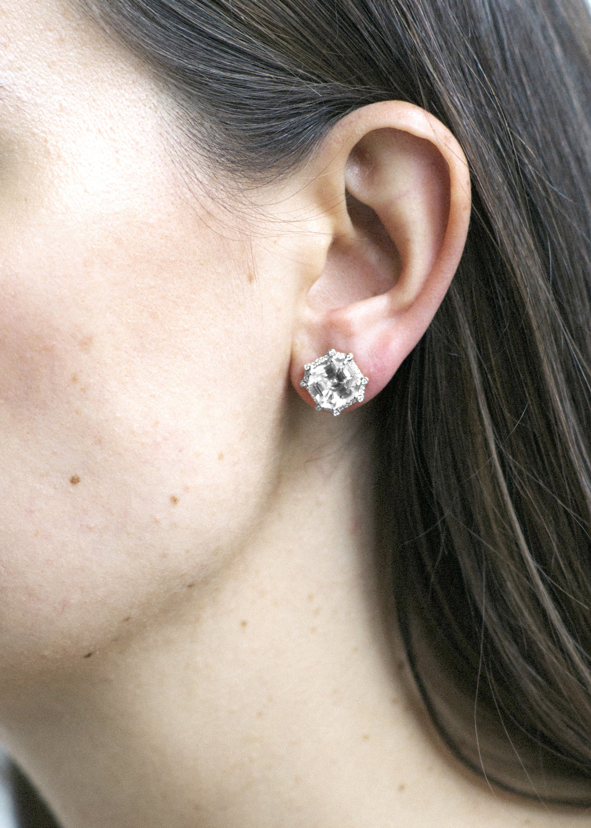 White gold-Rock Crystal