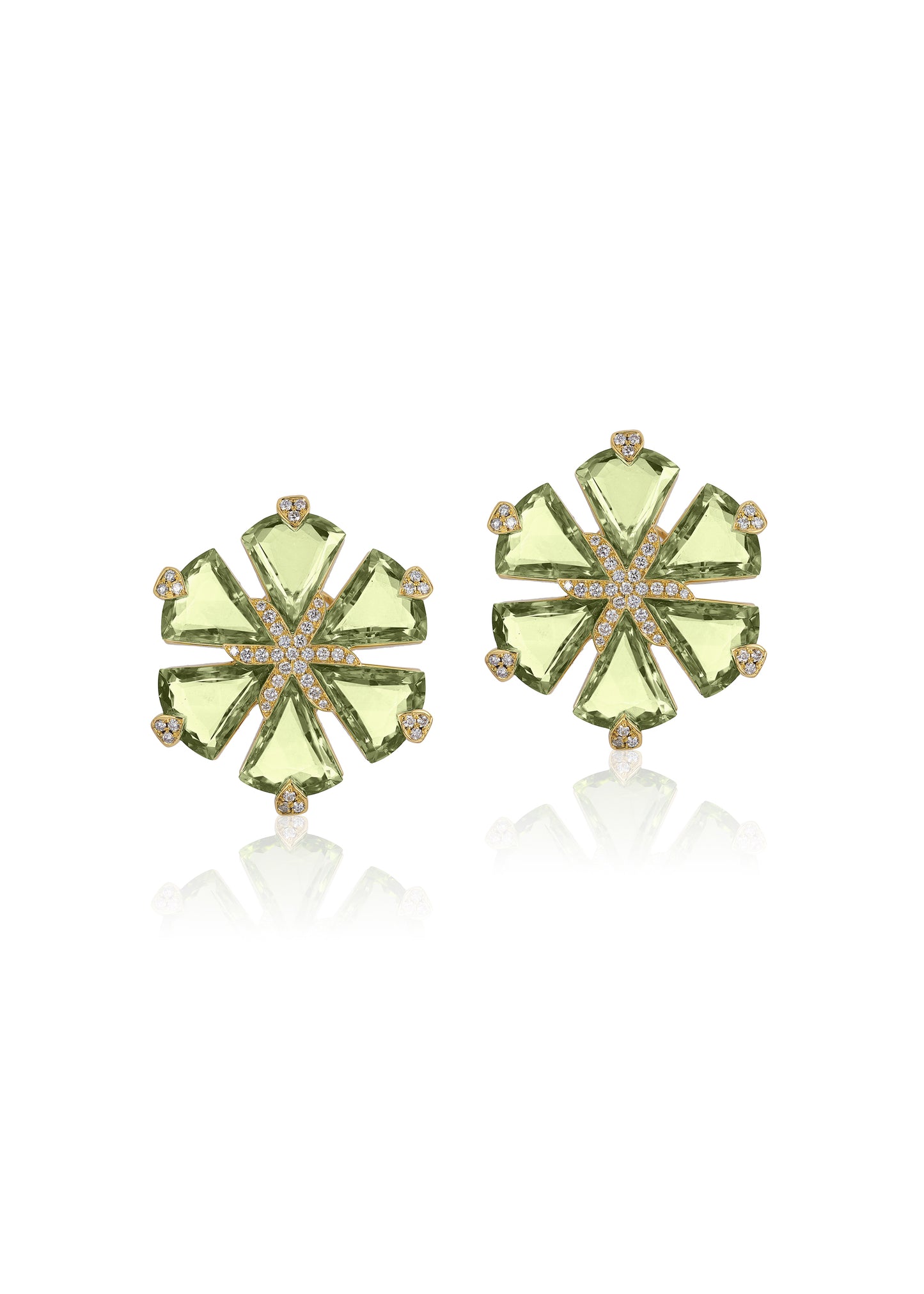 Yellow gold-Prasiolite