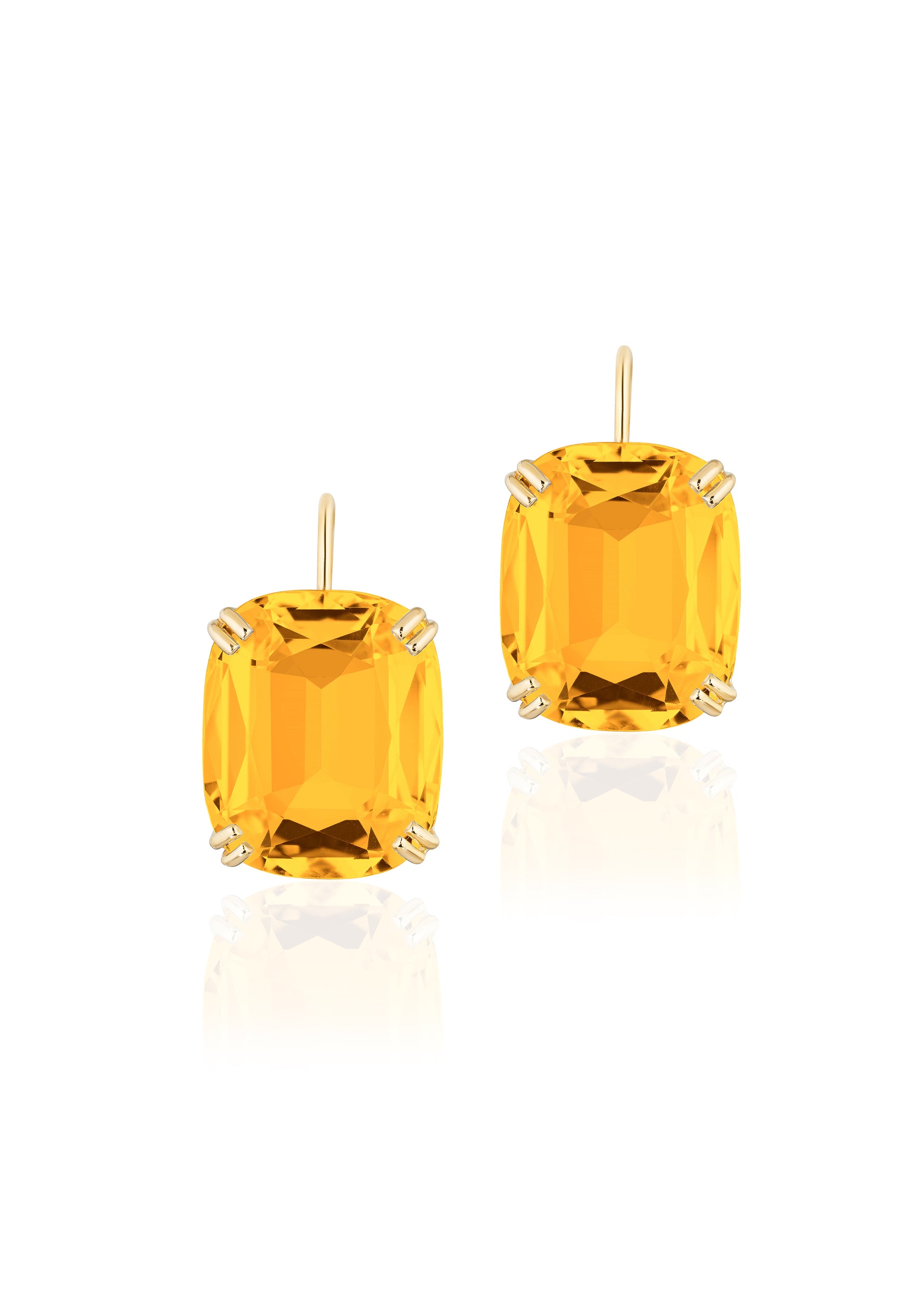 Yellow gold-Citrine