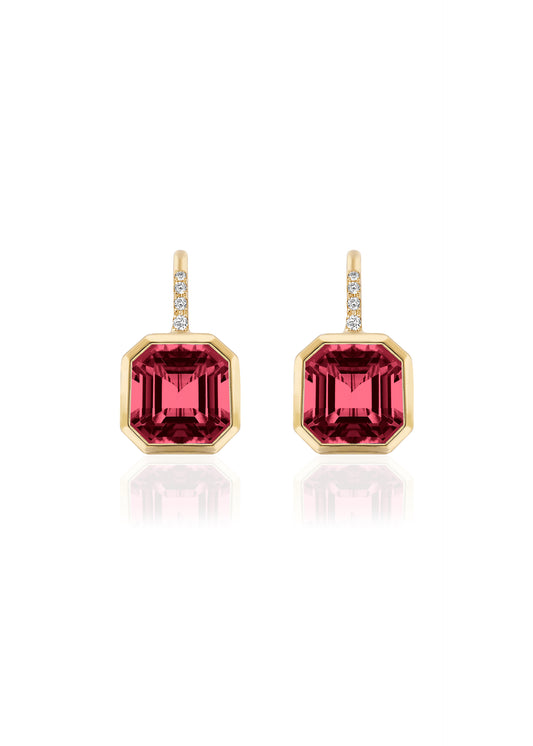 Yellow gold-Garnet