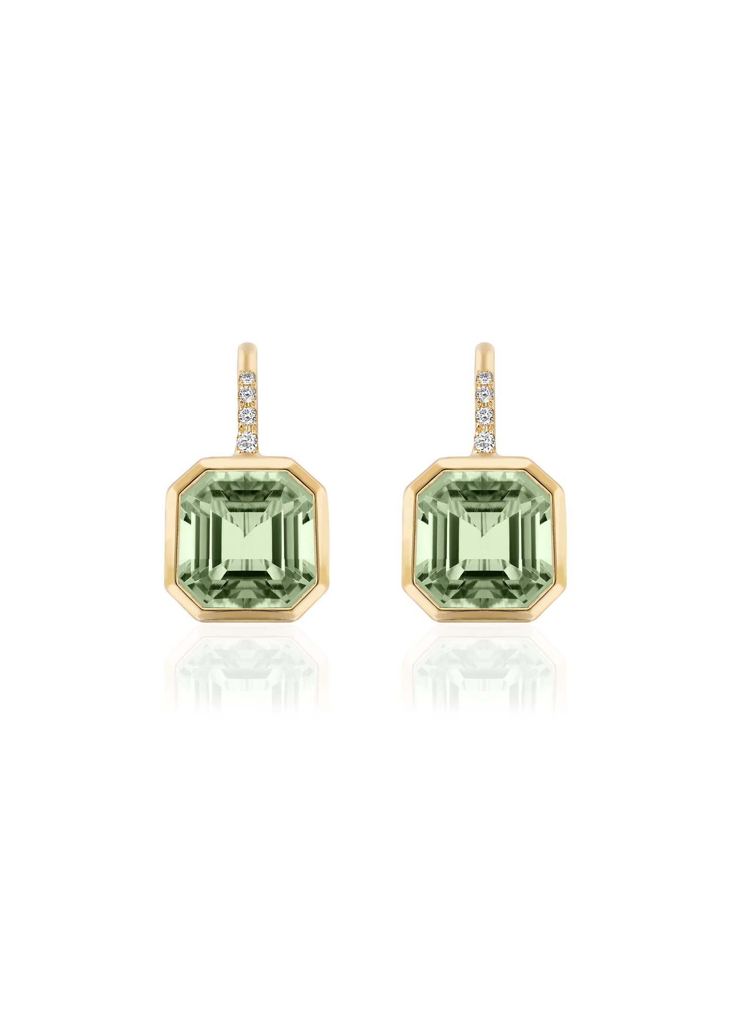 Yellow gold-Prasiolite