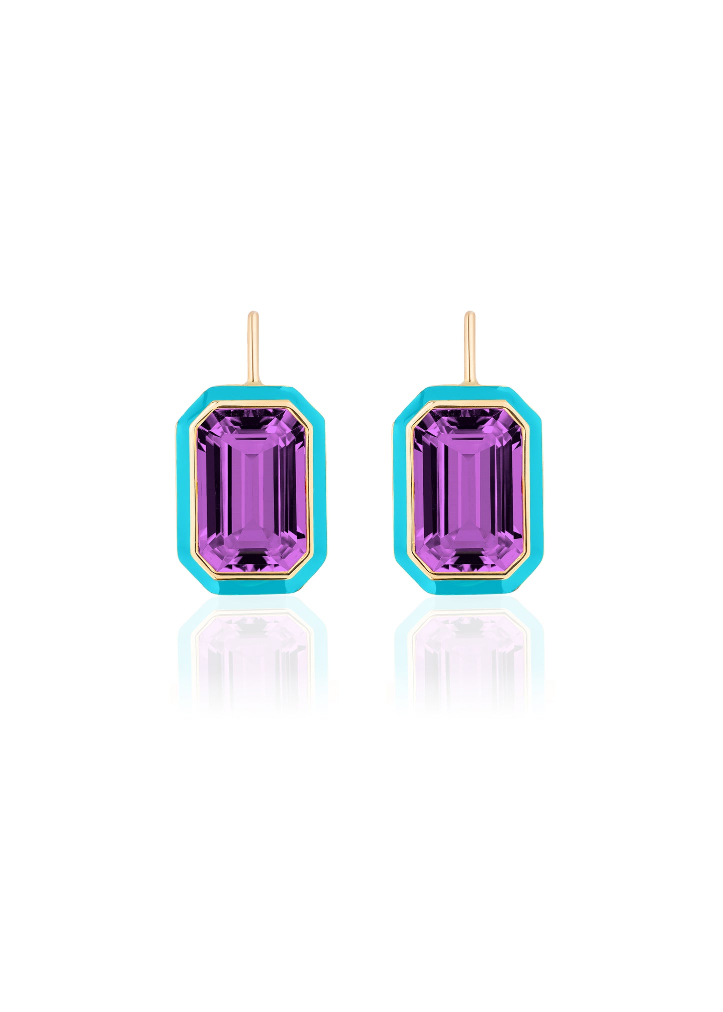Amethyst with Turquoise