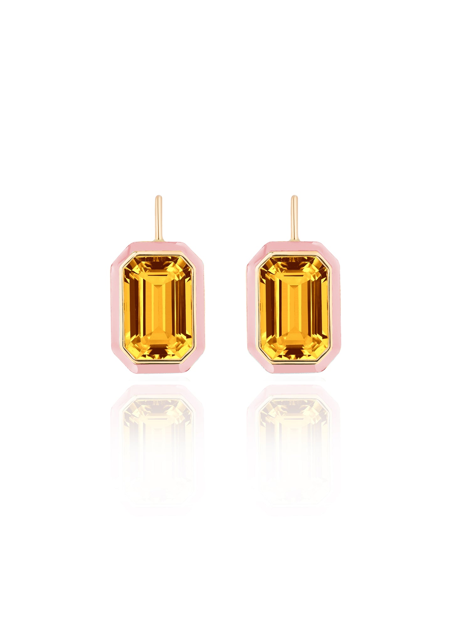 Citrine with Pink