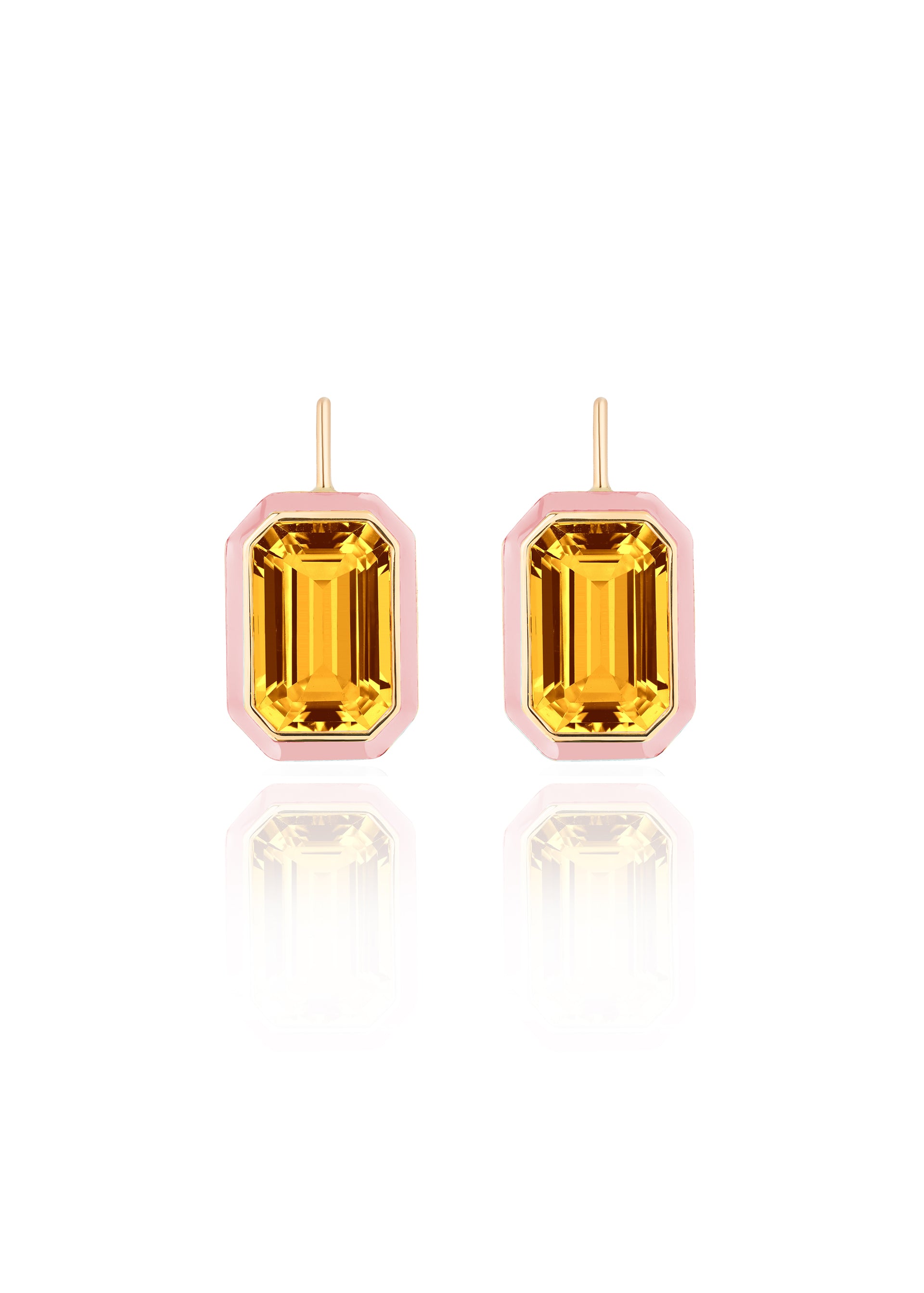 Citrine with Pink