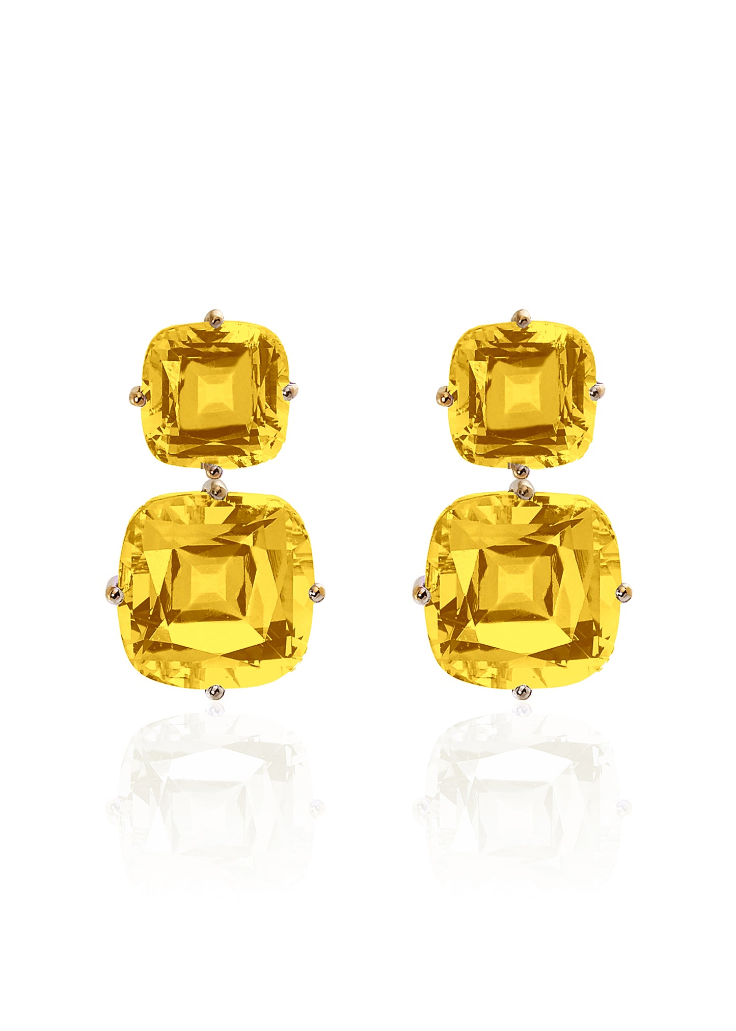 Yellow gold-Citrine