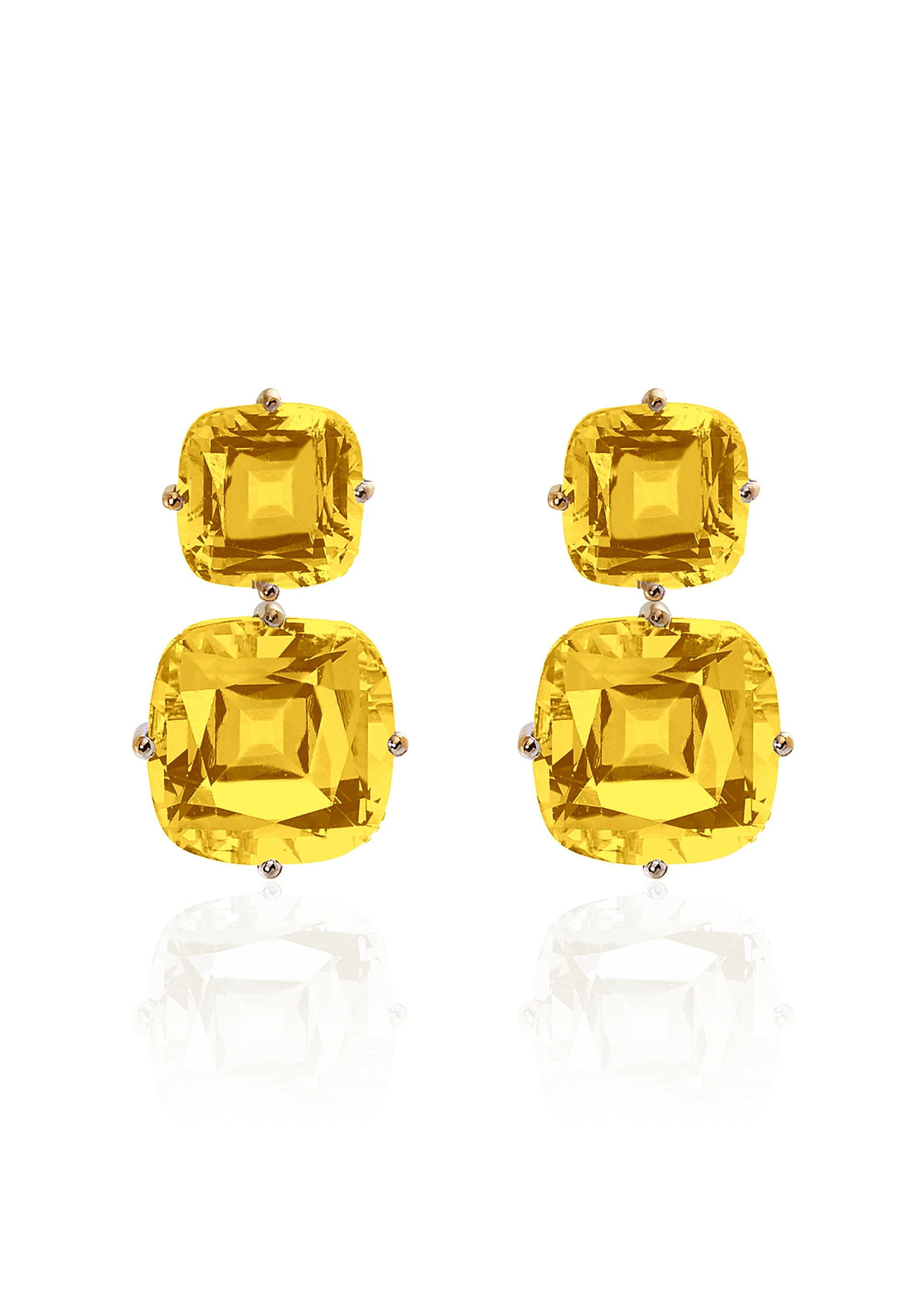 Yellow gold-Citrine