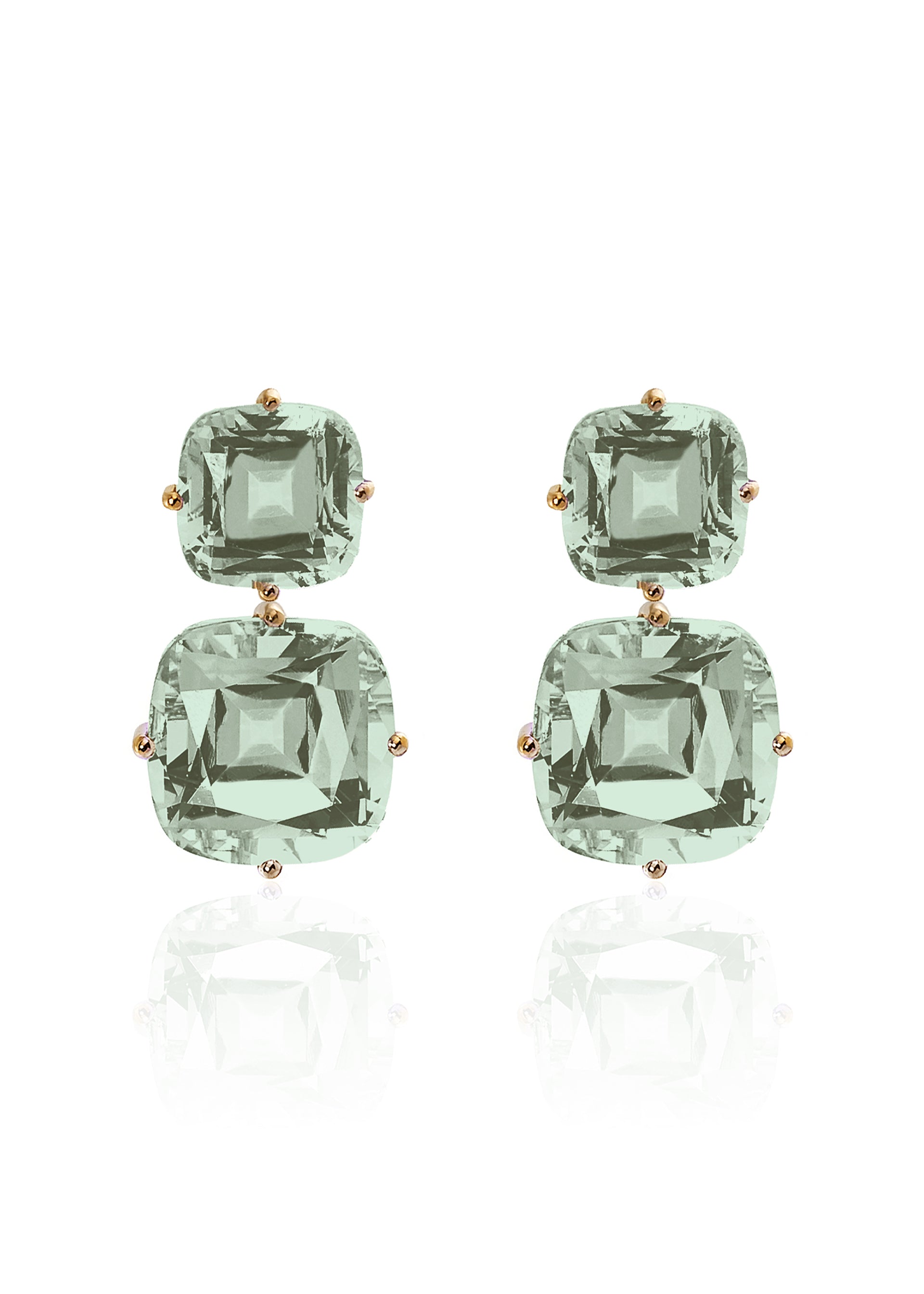 Yellow gold-Prasiolite