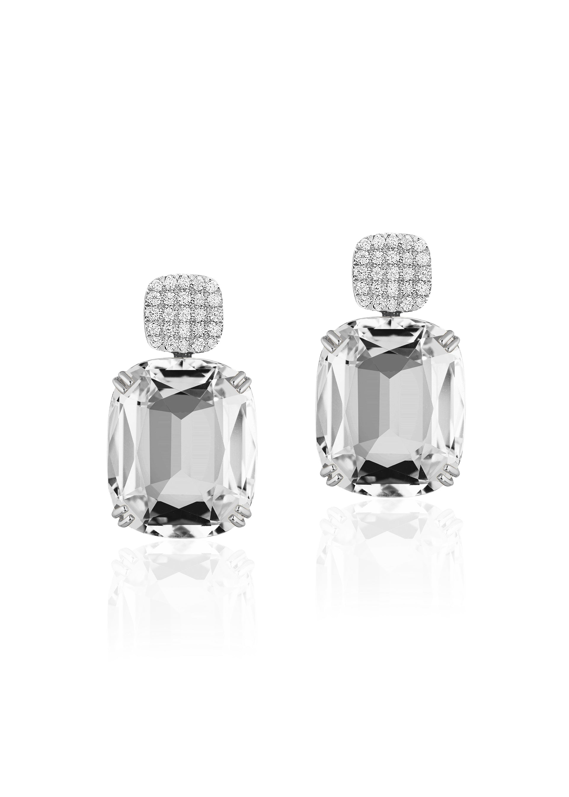 White gold-Rock Crystal