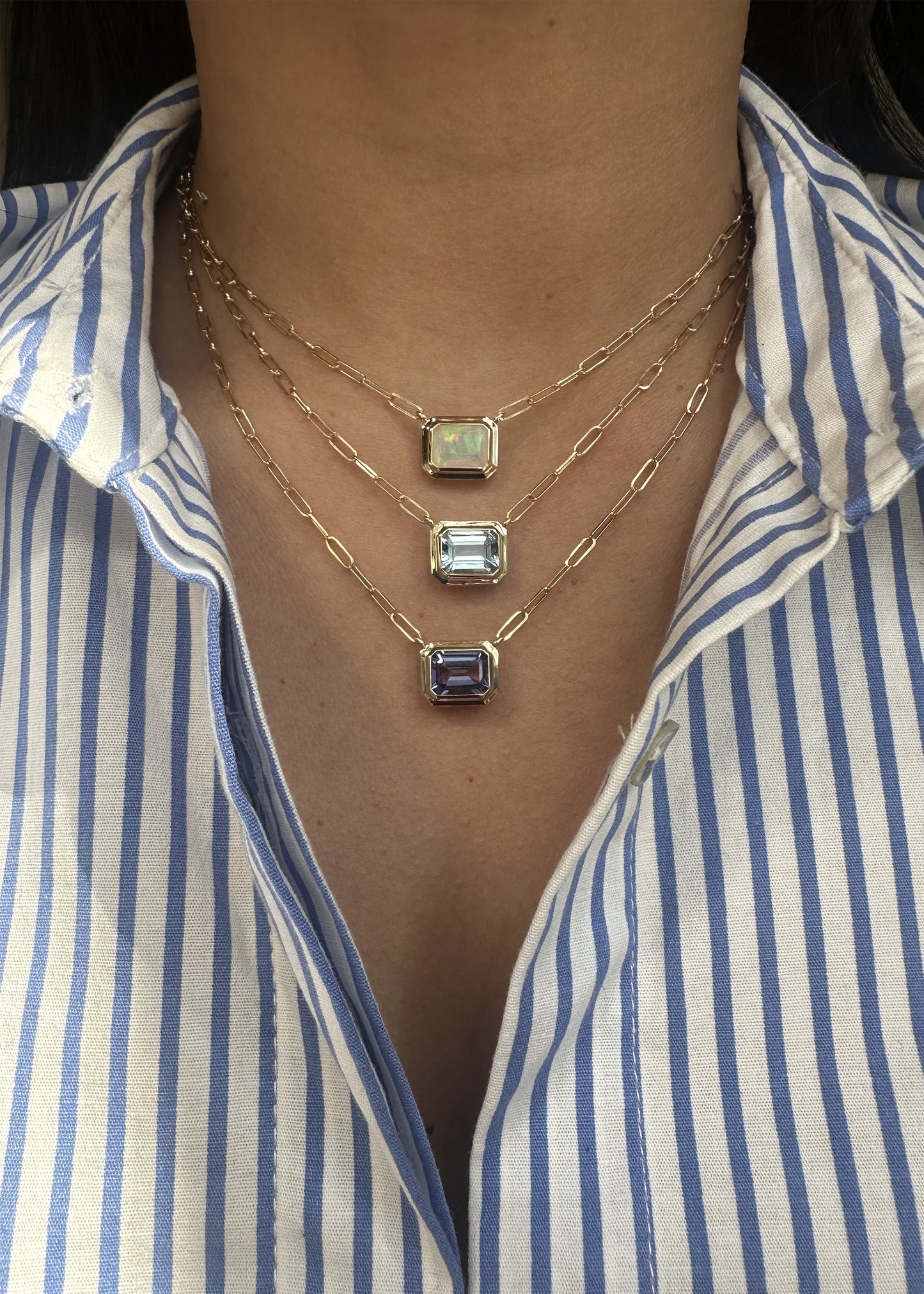 Yellow gold-Aqua