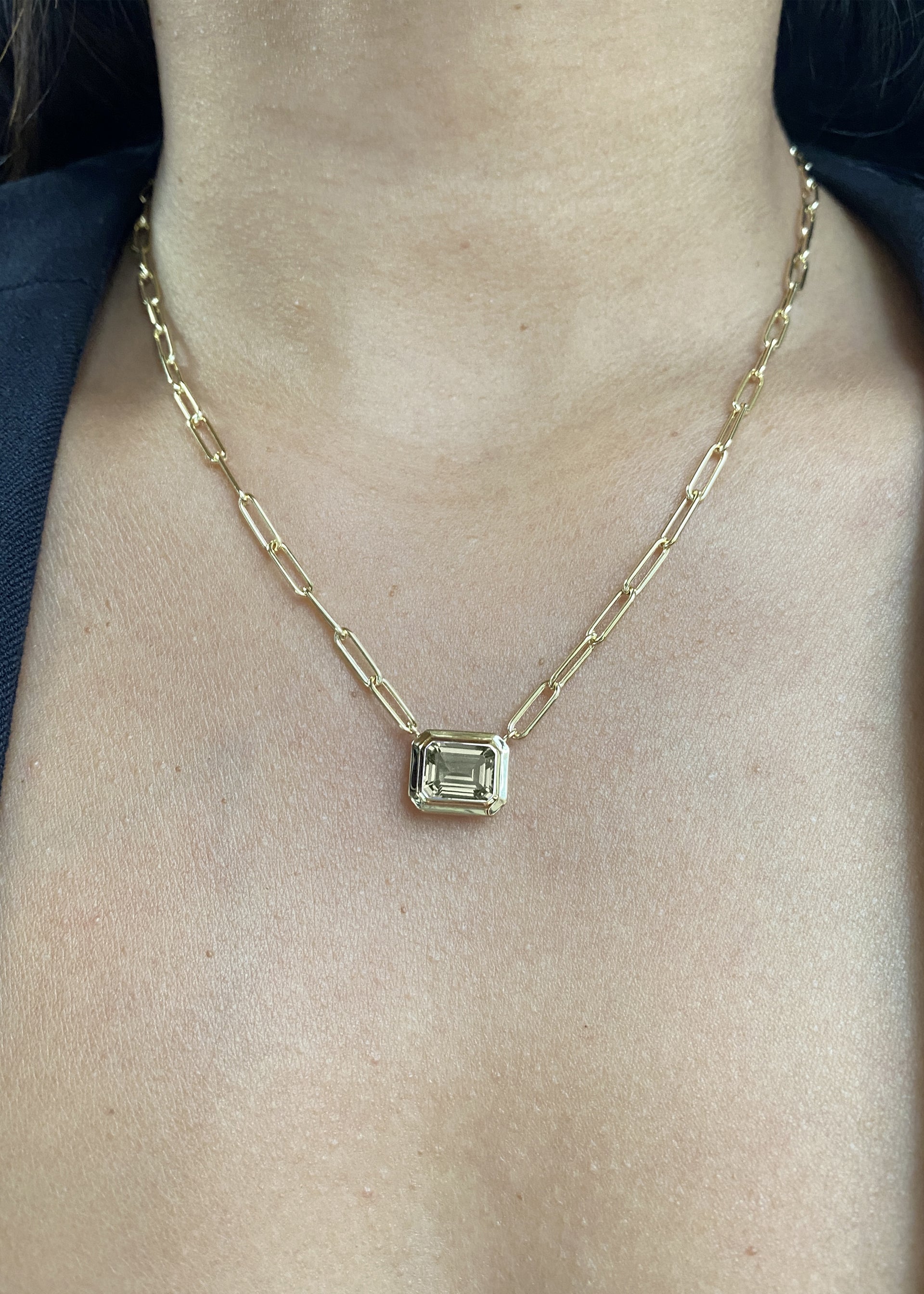 Yellow gold-Prasiolite