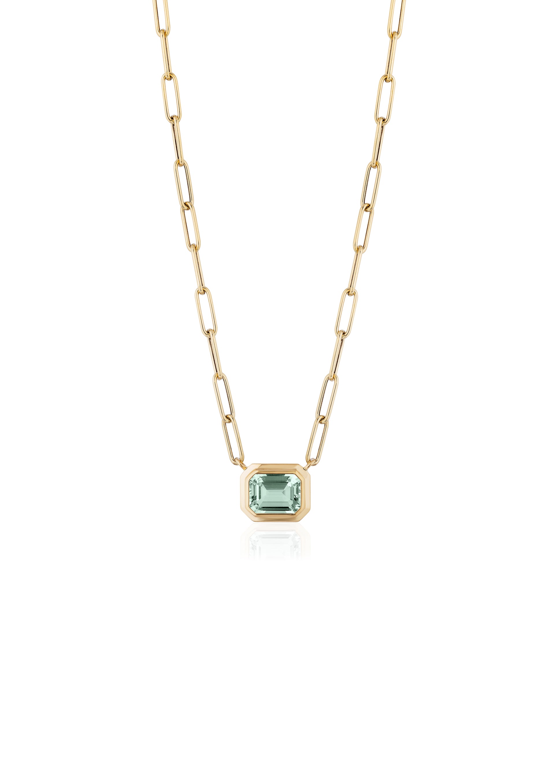 Yellow gold-Prasiolite