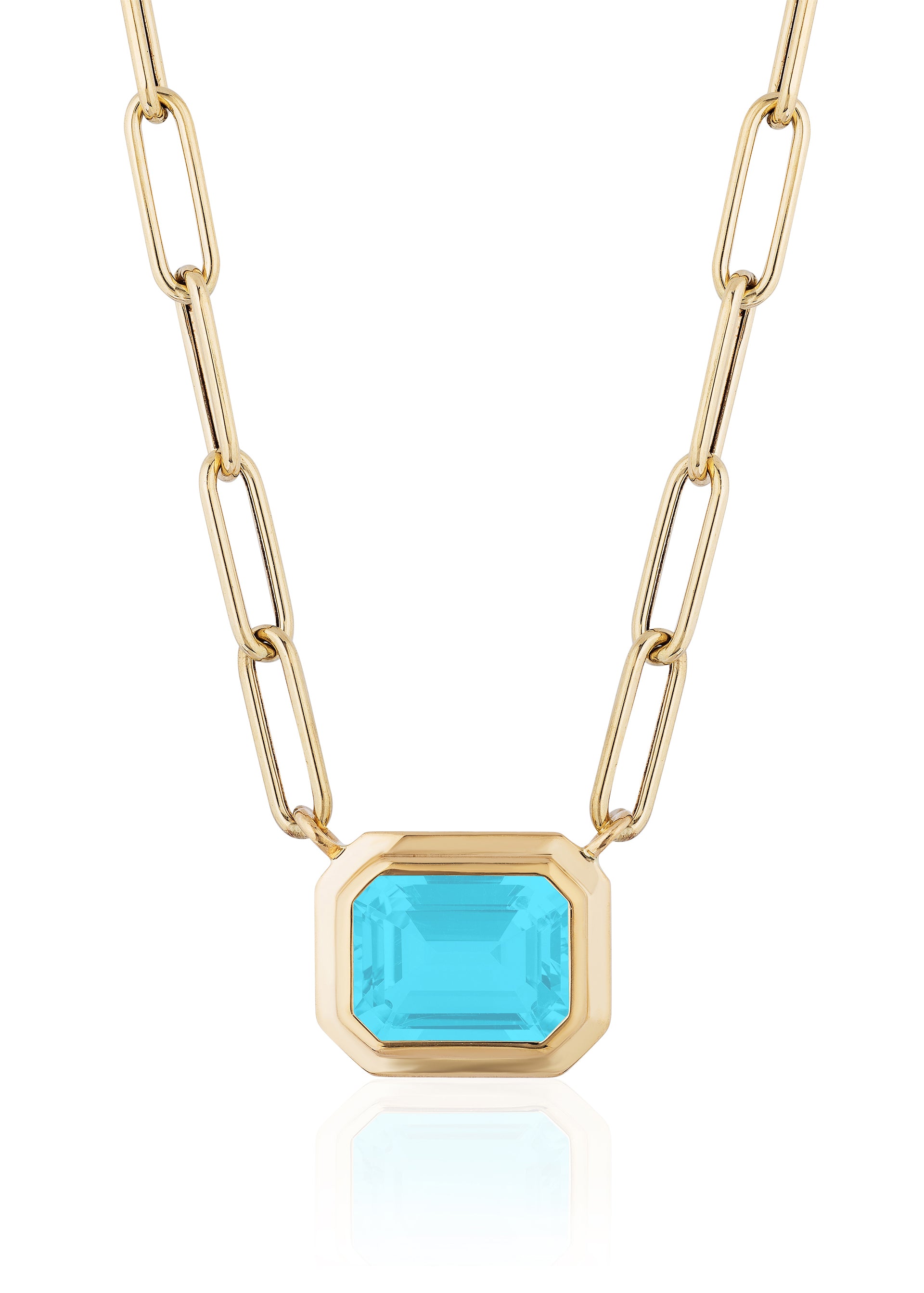 Yellow gold-Turquoise