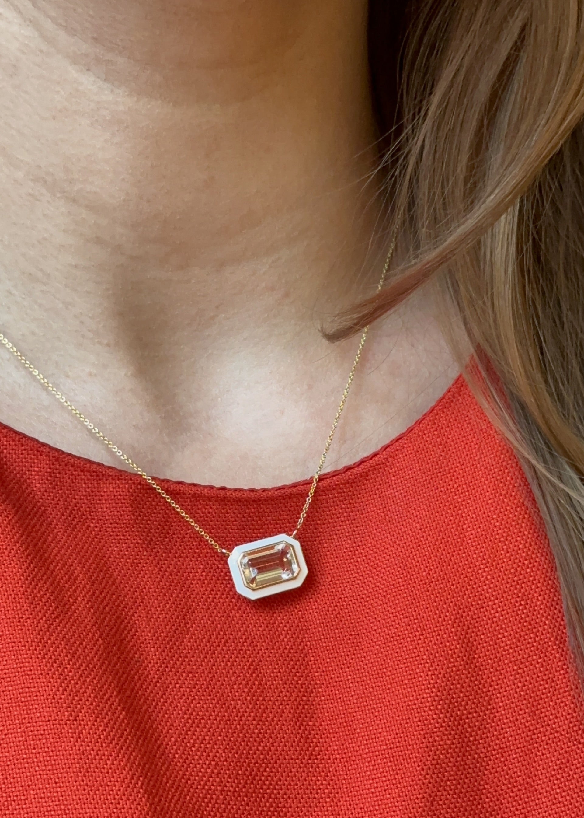 Rock Crystal with White