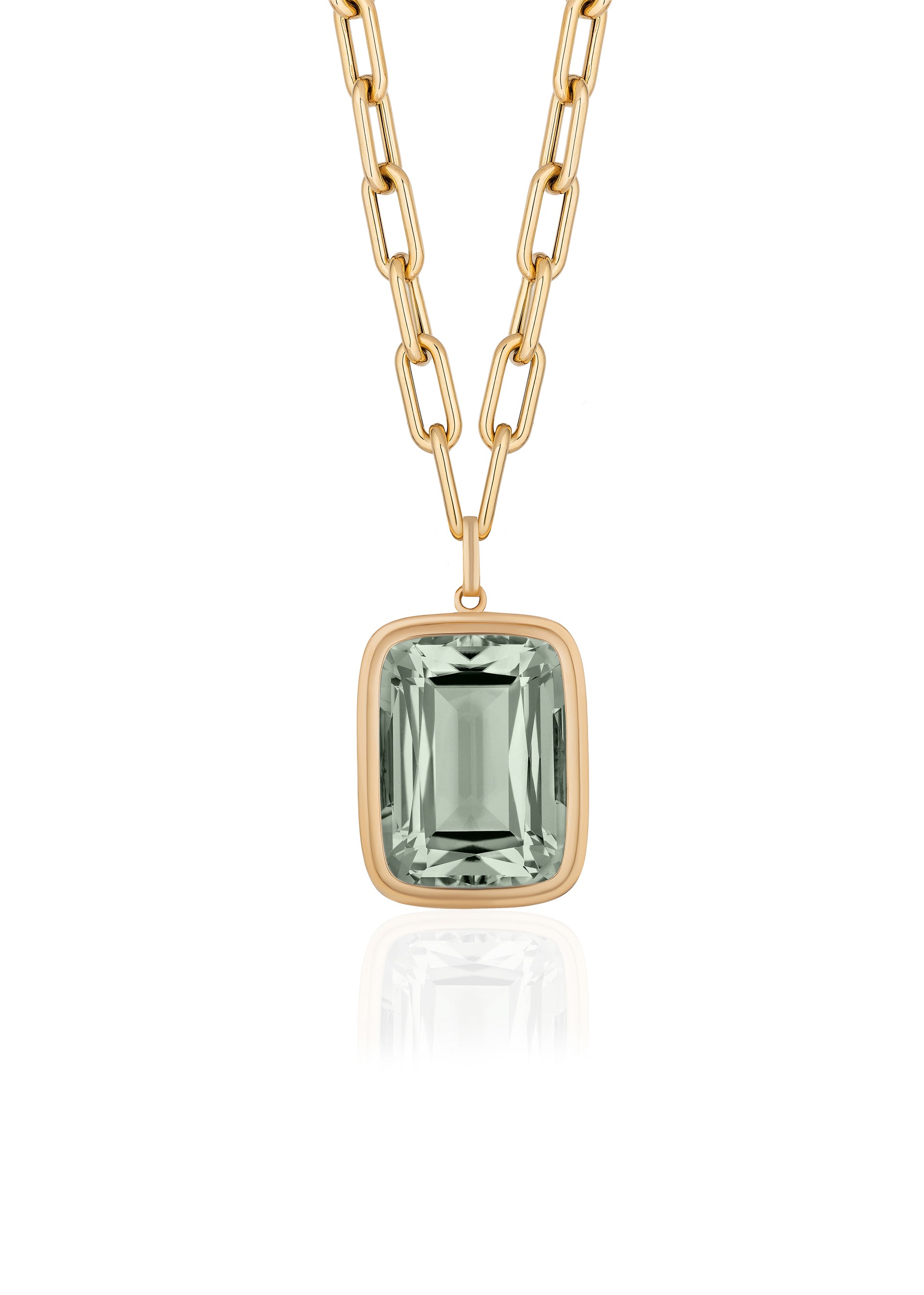 Yellow gold-Prasiolite