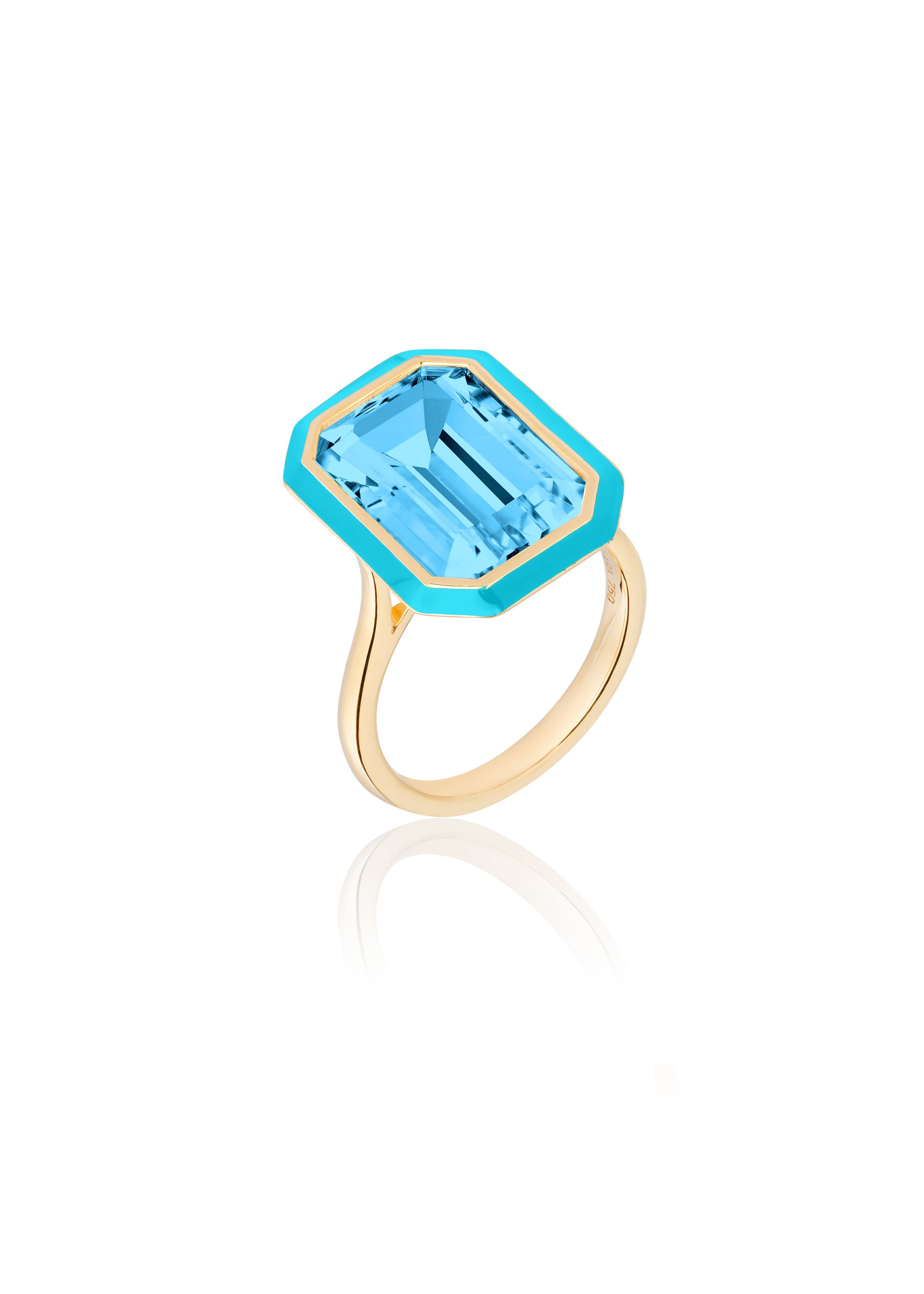 Blue Topaz with Turquoise