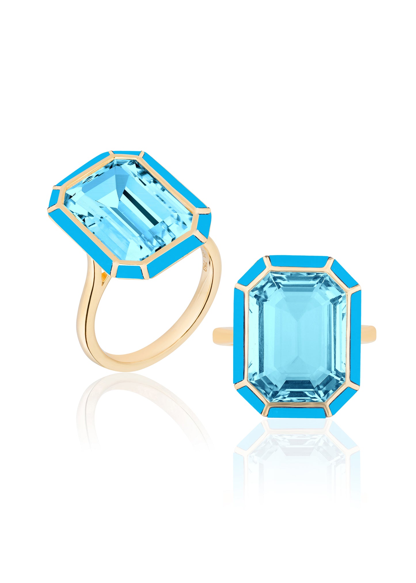 Blue Topaz with Turquoise