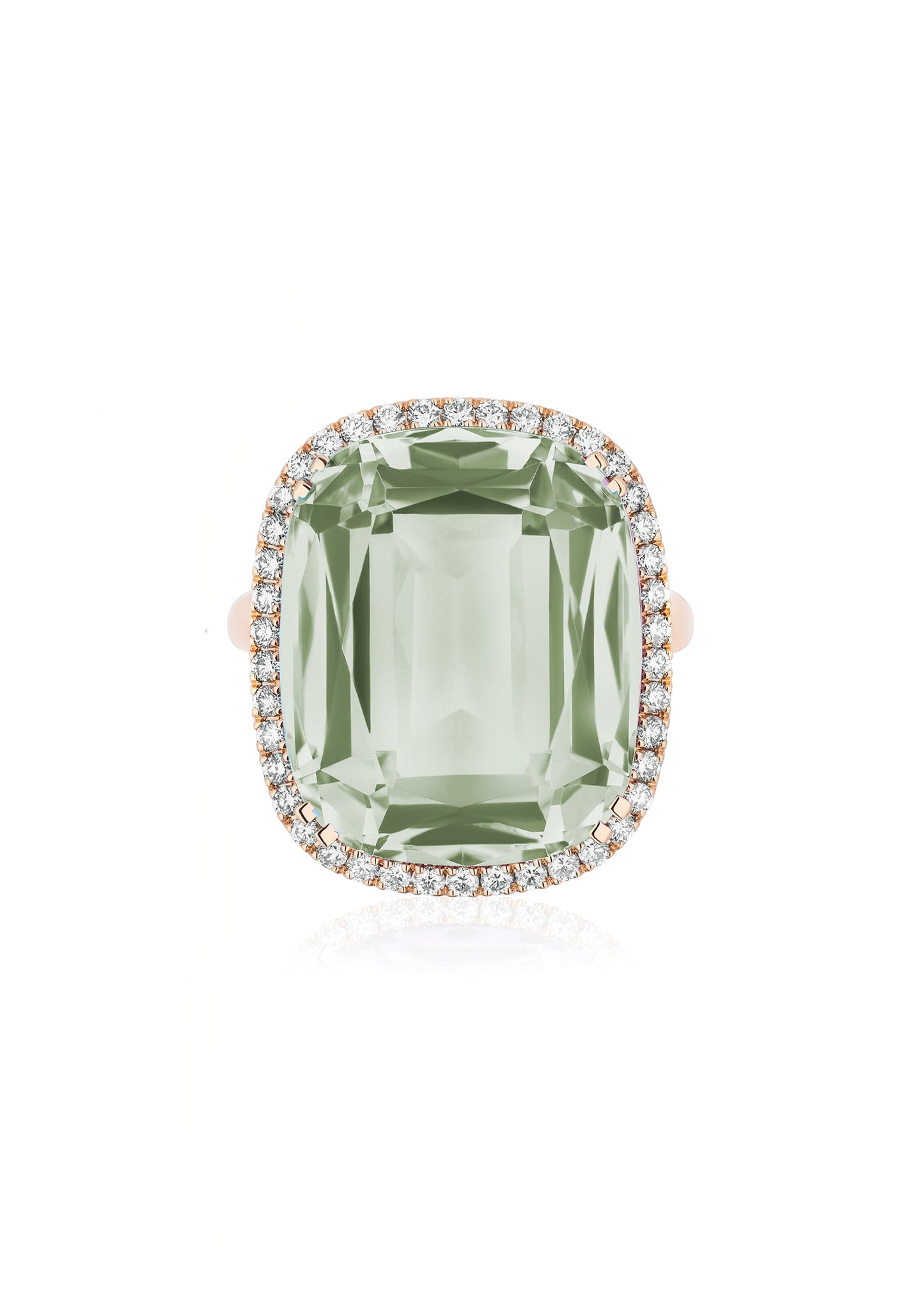 Yellow gold-Prasiolite
