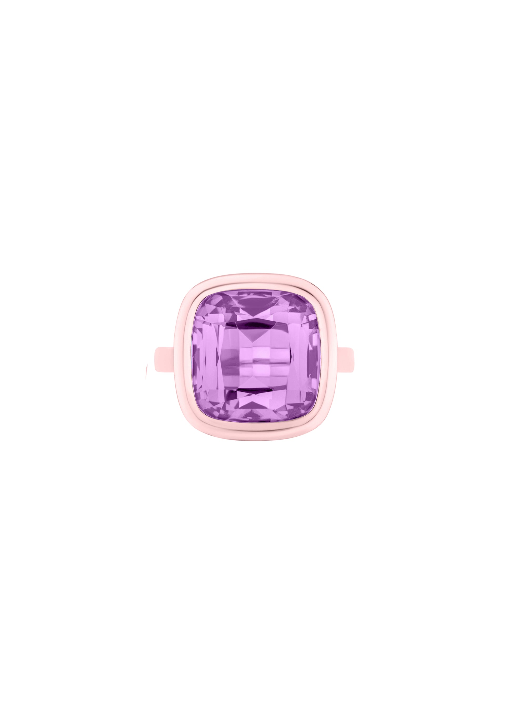 Rose gold-Lavender Amethyst