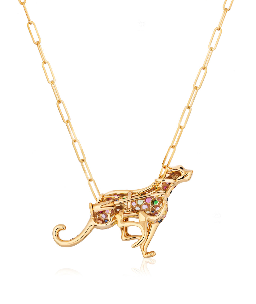 Cheetah Pendant-Brooch