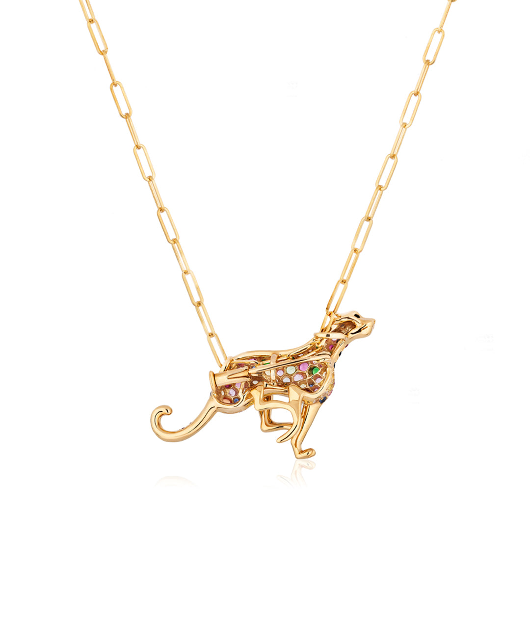 Cheetah Pendant-Brooch