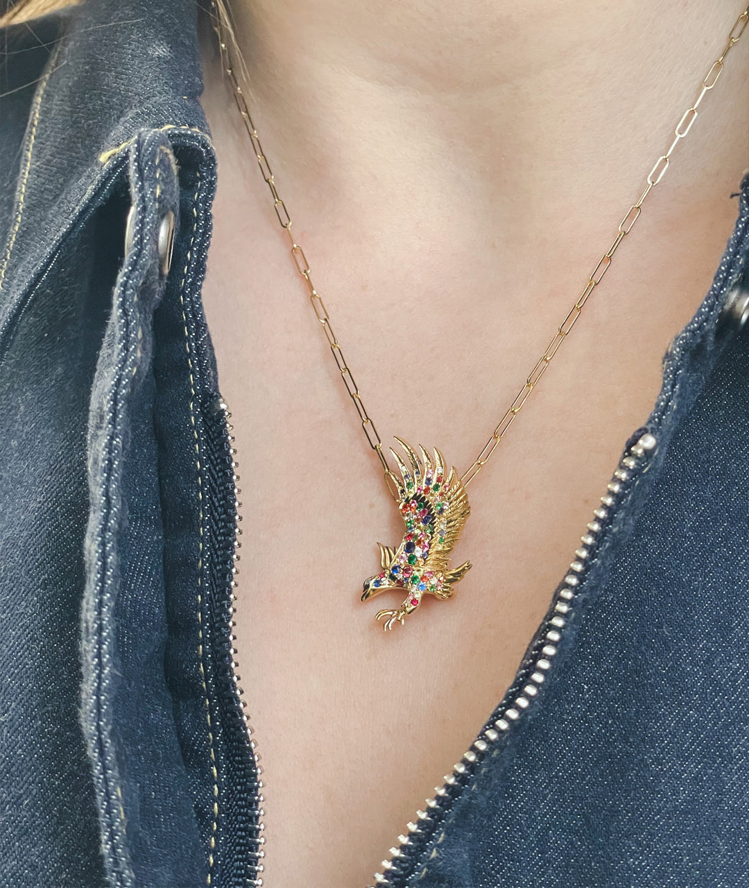 Eagle Pendant-Brooch