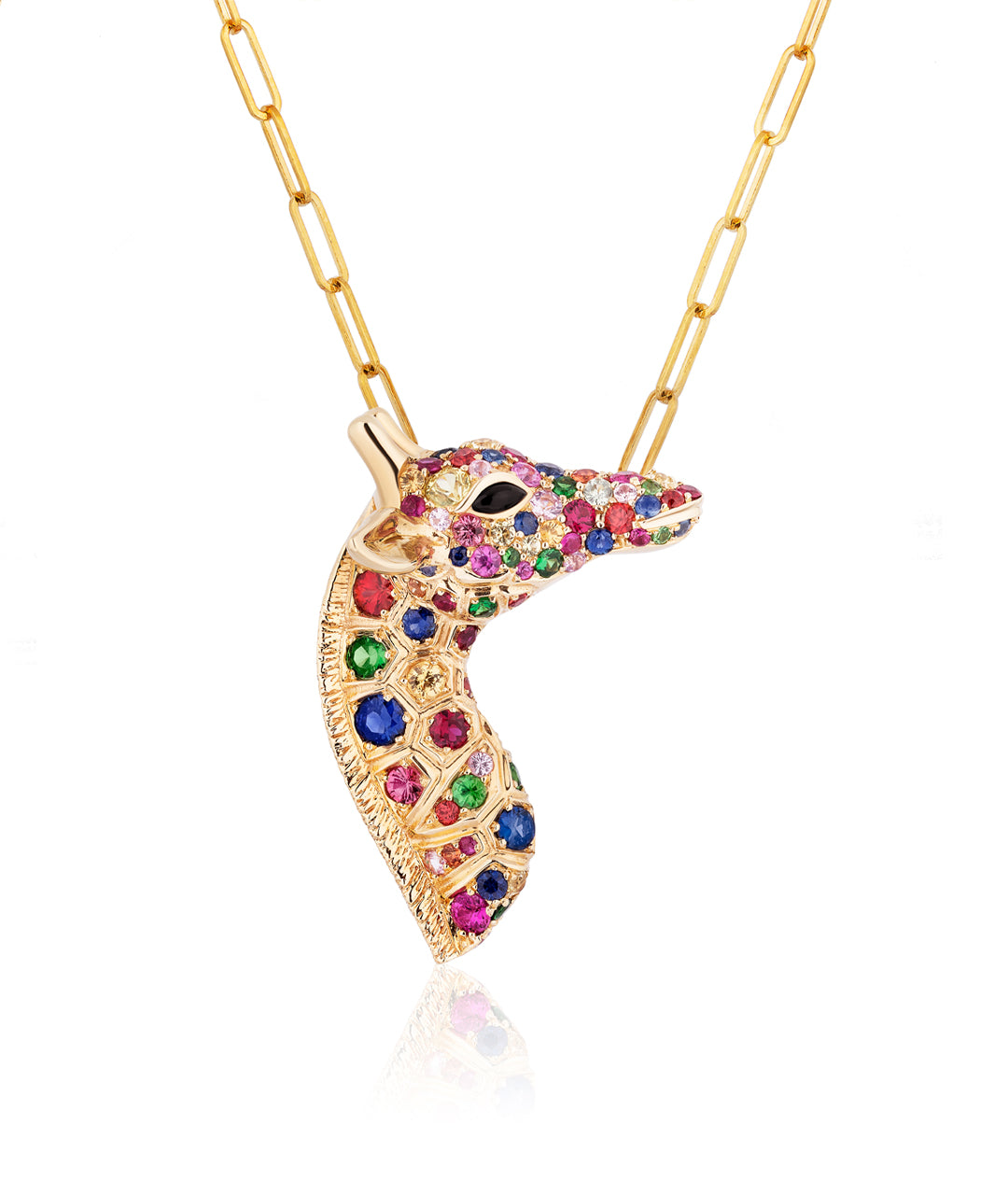 Giraffe Pendant-Brooch