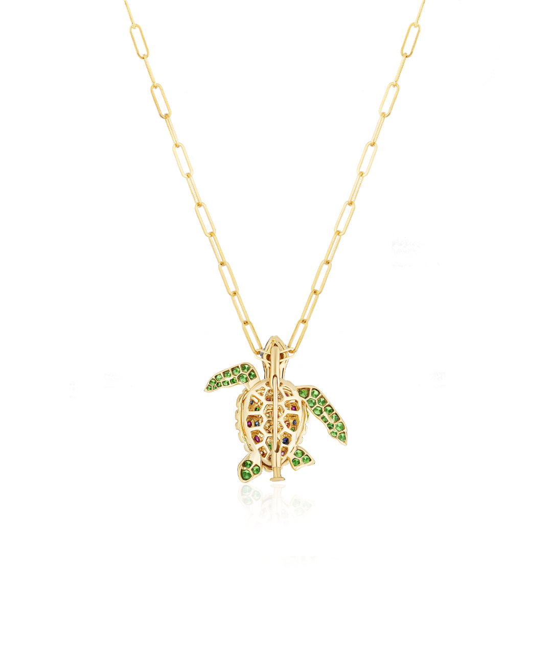 Turtle Pendant-Brooch