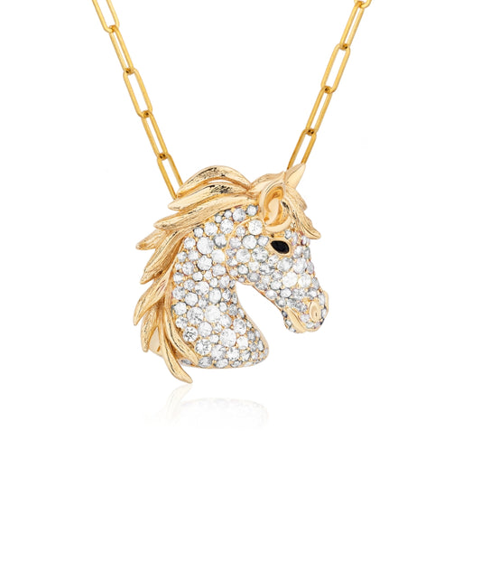 Horse Pendant - Brooch