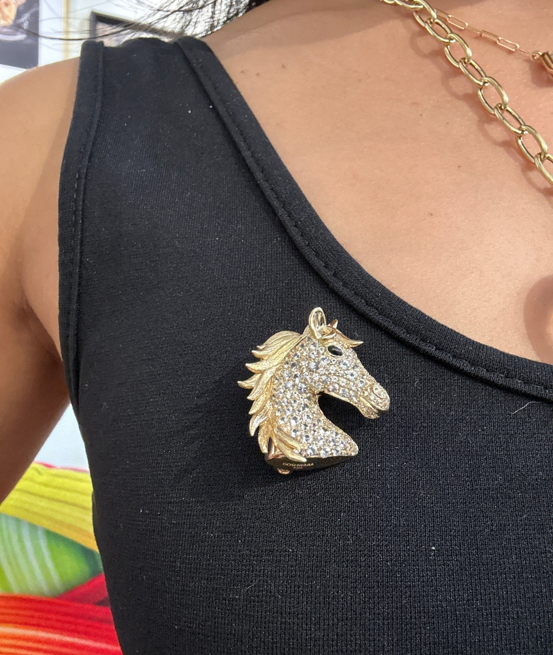 Horse Pendant - Brooch