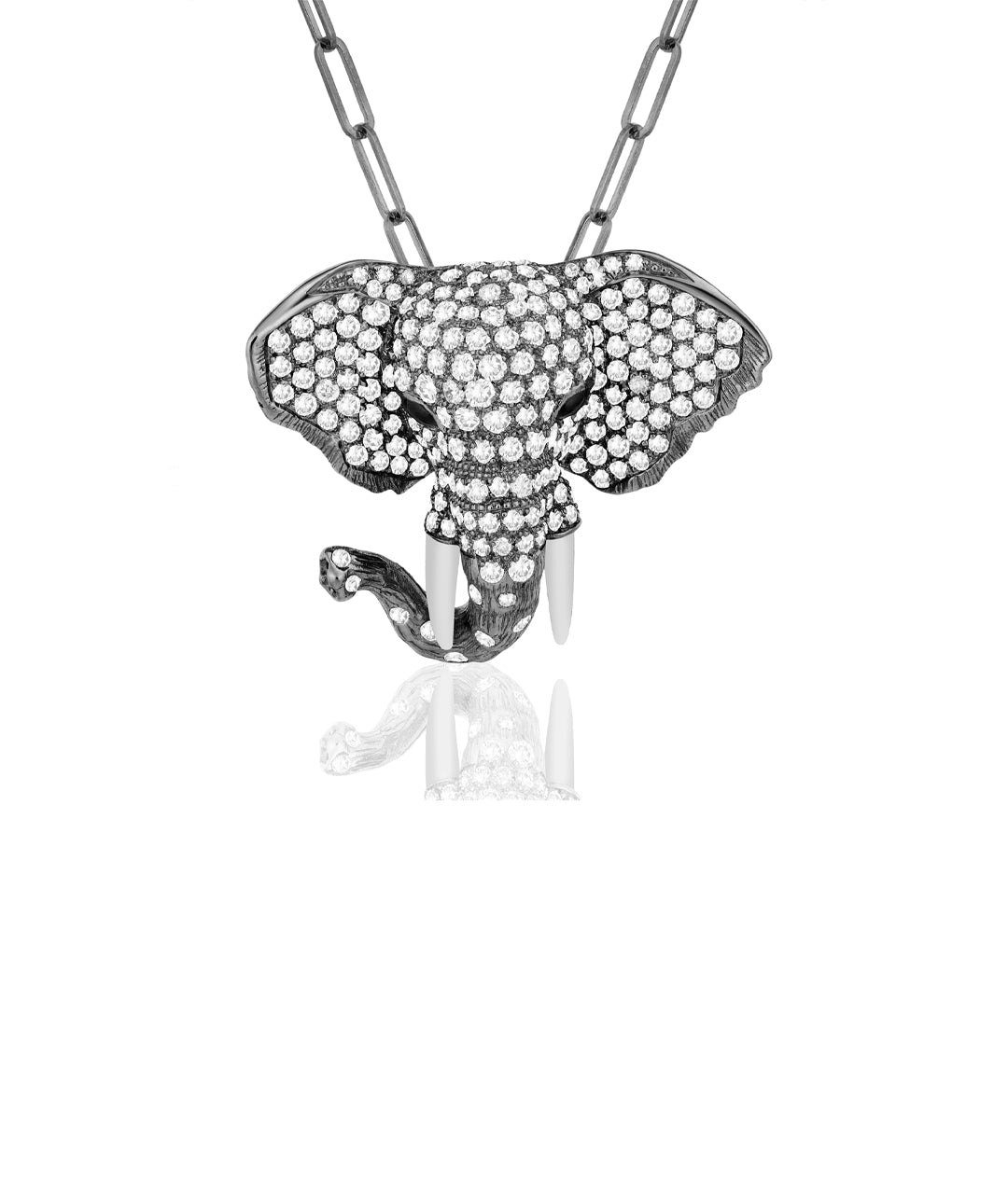 Elephant Pendant-Brooch