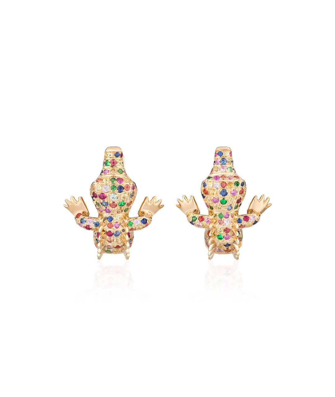Crocodile Earrings