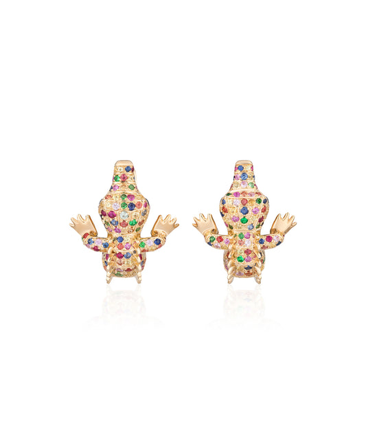 Crocodile Earrings