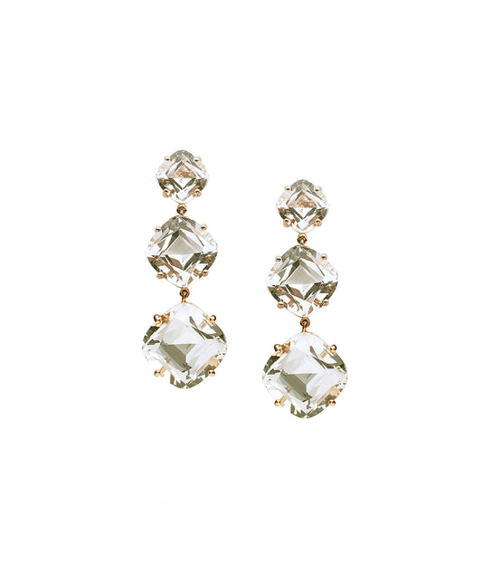 Yellow gold-Rock Crystal