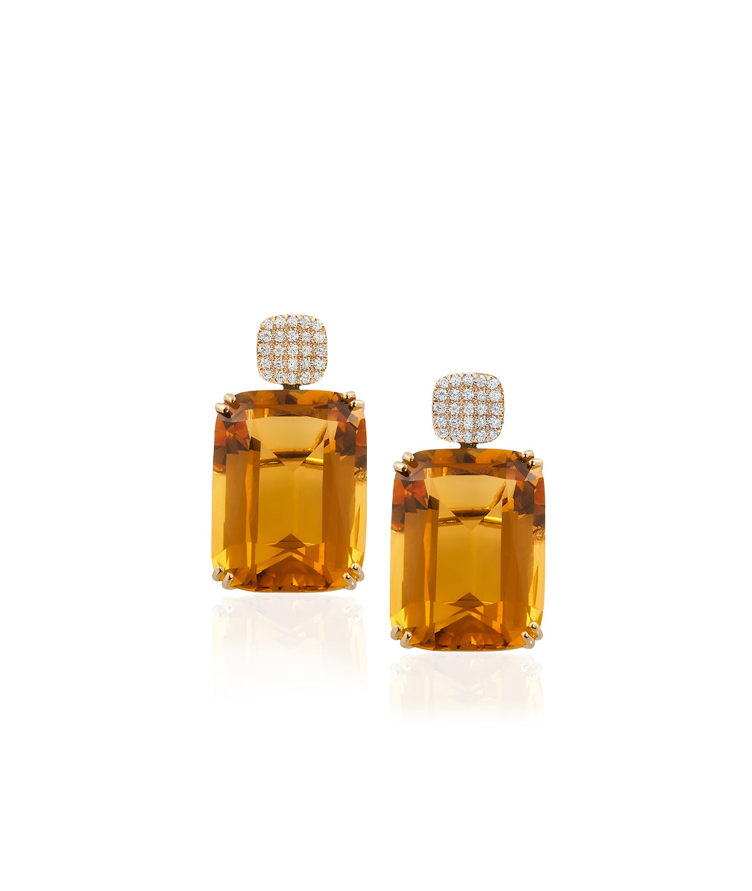 Yellow gold-Citrine