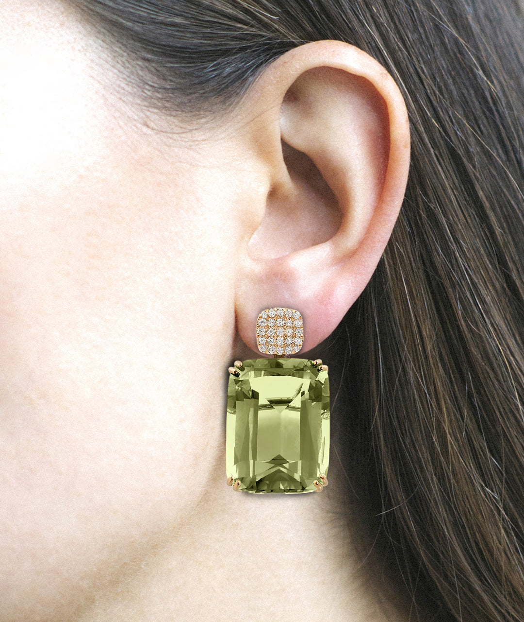 Yellow gold-Prasiolite